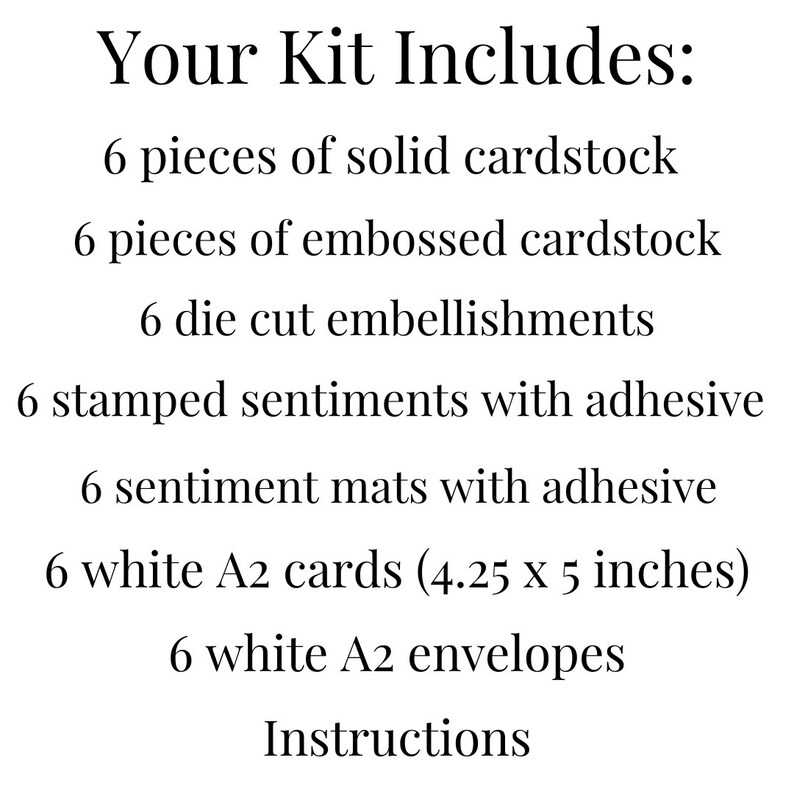 Holiday Card Making Kit for Adults, DIY Card Kit, Handmade Card Kit, Christmas Card Kit, Easy DIY Craft, Beginner Craft Kit, Make Your Own 画像 2