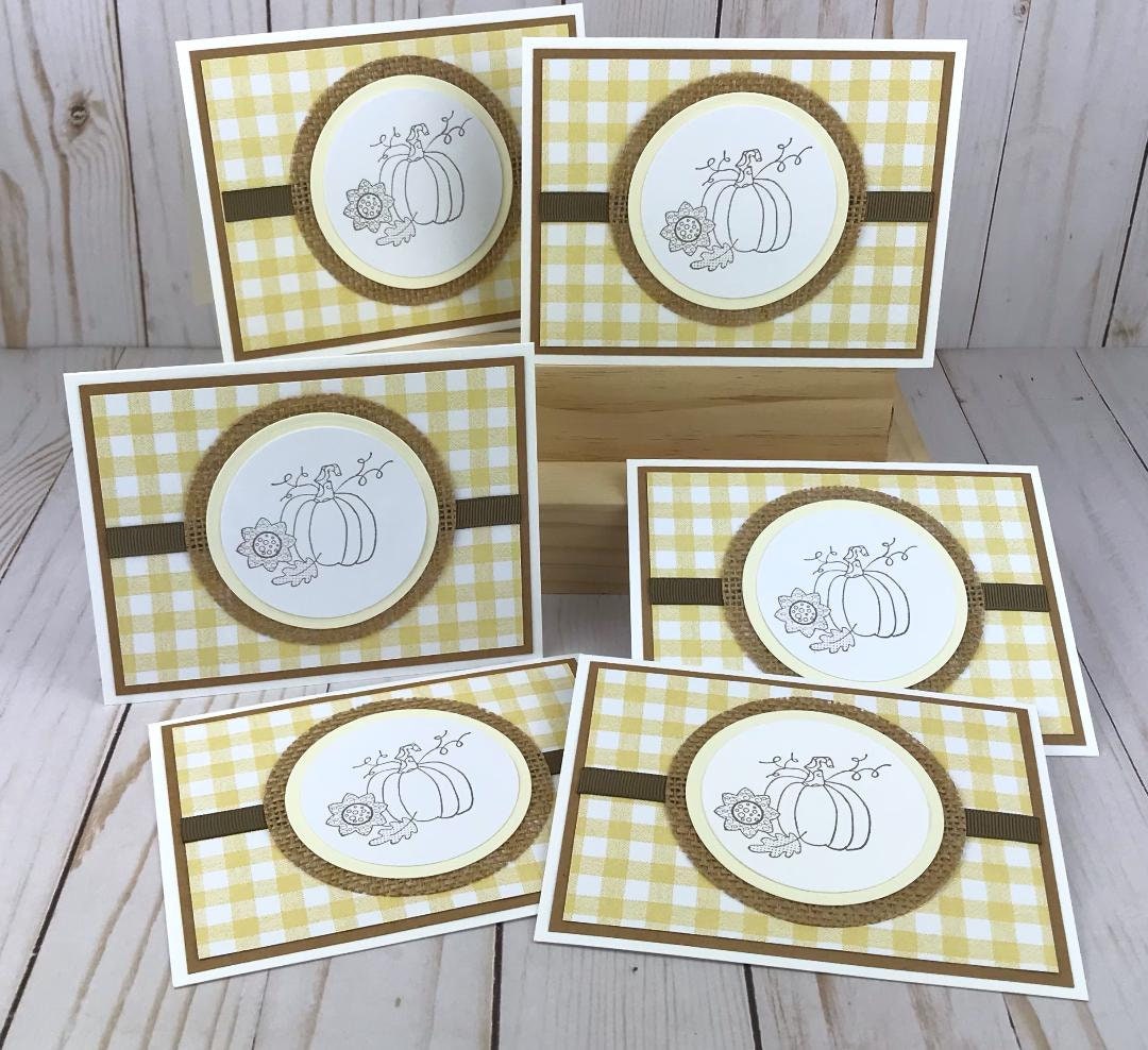 Fall Card Kits, Make Your Own Cards, Autumn Craft Kit, Easy DIY Crafts ...