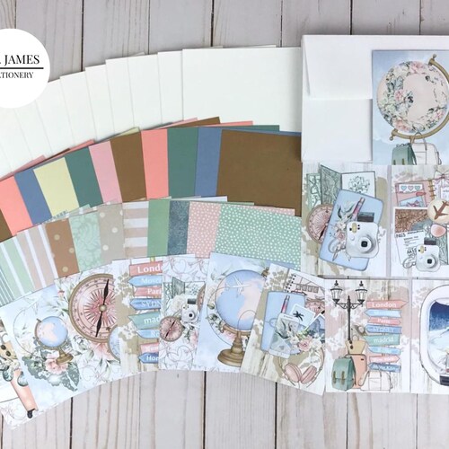 Card Making Kits for Adults Inspiration Cards Make Your Own - Etsy