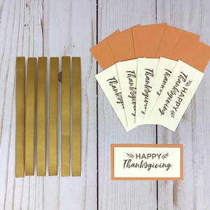 Thanksgiving Card Making Kits for Adults to DIY 6 Fall Leaves Cards ...