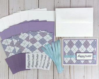 Easter Card Kit DIY, Card Making Kit for Adults, Handmade Card Kit, Easy DIY Craft Kit Gift, Make Your Own Cards, Card Making Supplies