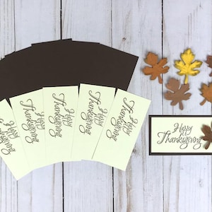 Thanksgiving Card Making Kits for Adults to DIY 6 Fall Cards: Easy ...