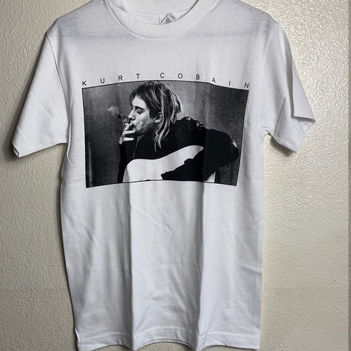 Kurt Cobain T Shirt - Etsy Hong Kong