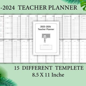 2023-2024 Teacher Planners