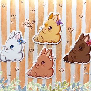Autocollant Kawaii Bunny