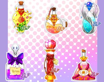 Stickerset: Magic Potions Set 2