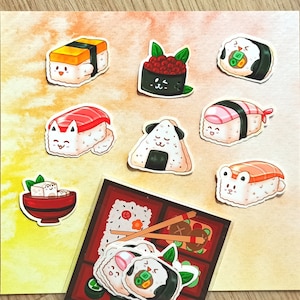 Dierensushi-stickerset