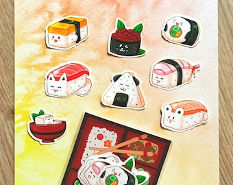 Animal Sushi Stickerset
