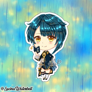 Genshin Impact Sticker: Xingqiu