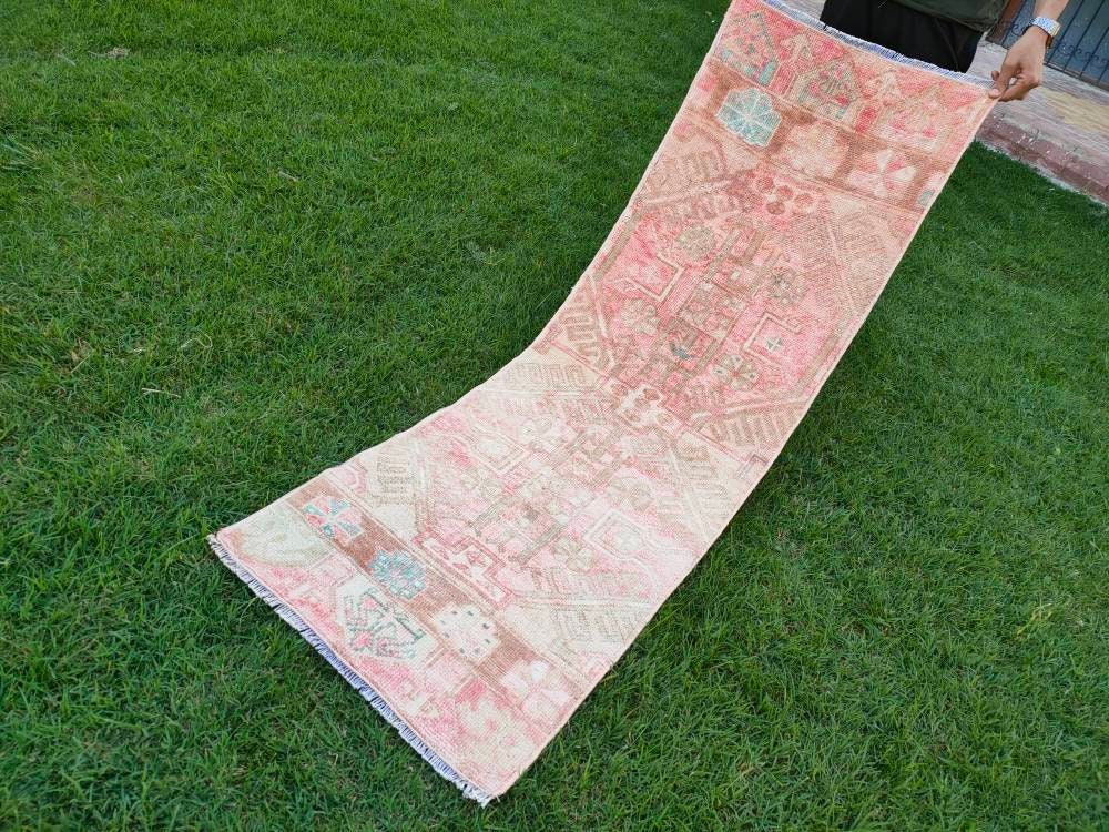 2 x 6 ft Short rug runner Narrow rug runner vintage rug Etsy