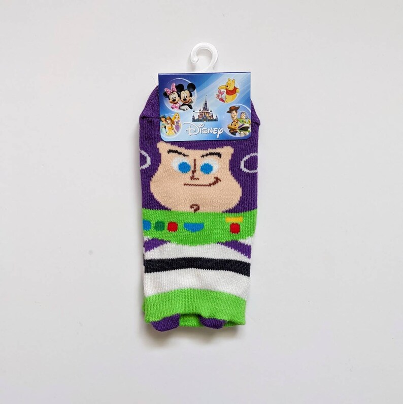 Frozen Olaf Toy Story Buzz Lightyear Kids Socks Ankle Sock 3 Etsy