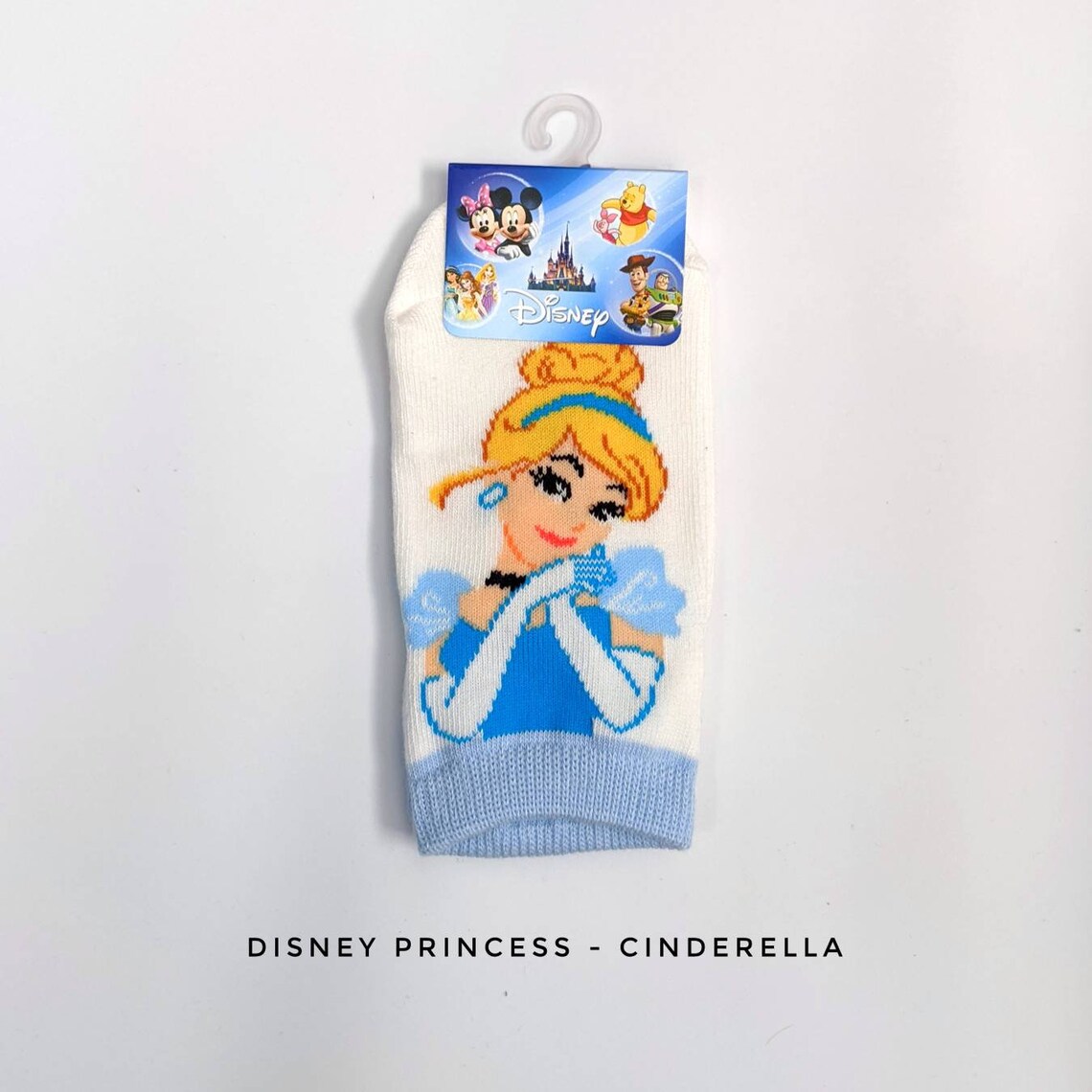 Disney Princess Cinderella and Belle Kids Socks Ankle Sock 3 Etsy