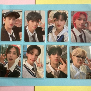Limitierte offizielle Nacific Stray Kids Fotokarte - Runde Dreizehn