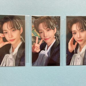 Stray Kids Felix The Sound Limited Fanclub Doppelseitige Fotokarte