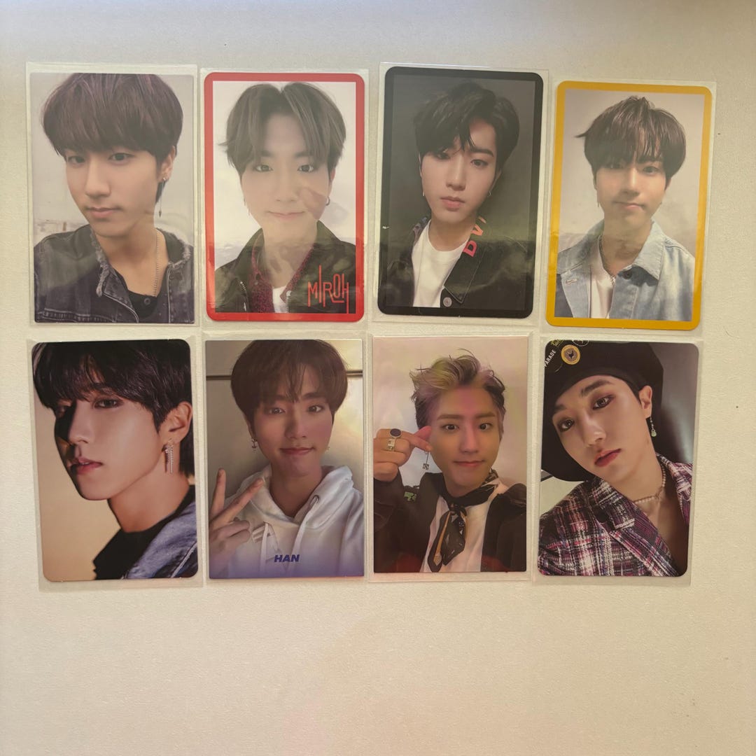Official Stray Kids Han Jisung Album Photocard - Etsy