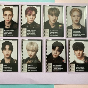 Die offizielle Fotokarte von Stray Kids Oddinary ID Version
