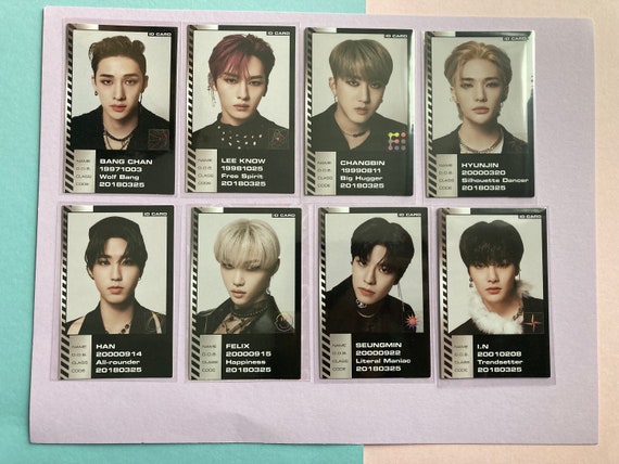 Official Stray Kids Oddinary ID Version Photocard - Etsy