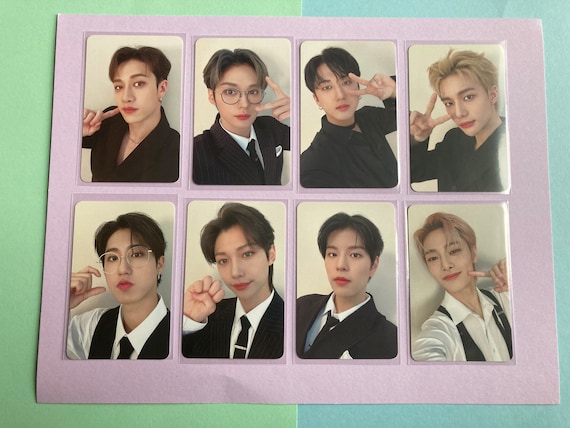 Official Nacific Limited Double-sided Stray Kids Photocard - Round
