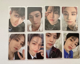 May include: Set of ten photo cards featuring different portraits of young men. The cards are printed on white cardstock and have a glossy finish.