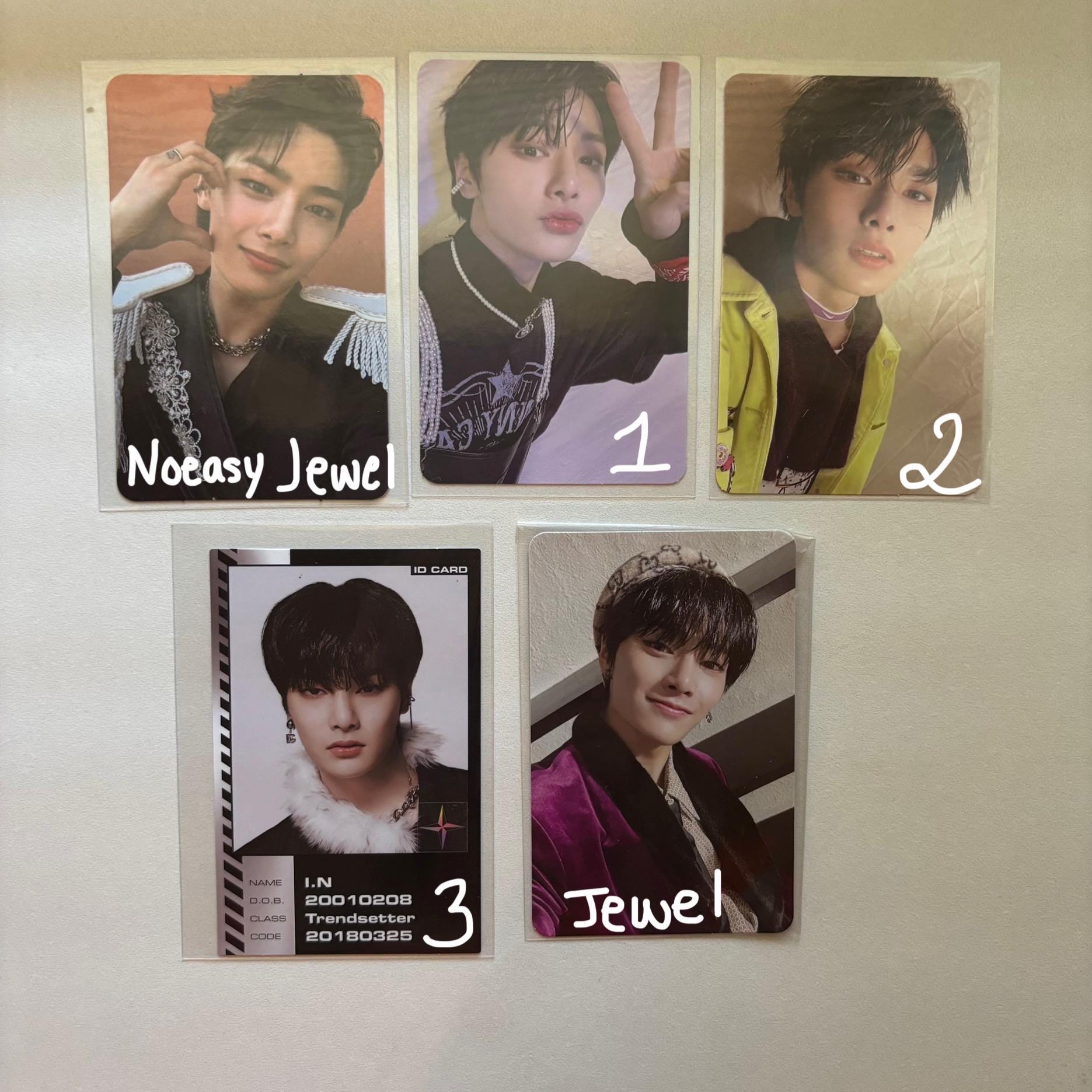 Stray Kids ジョンイン/I.N 公式アルバム フォトカード - Etsy 日本