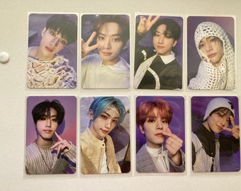 Official Stray Kids Rock-Star Postcard Version Photocard