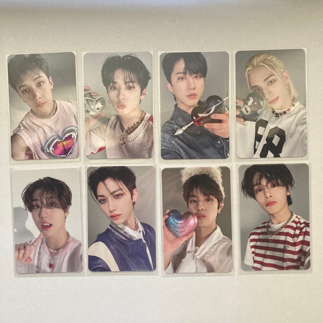 Official Stray Kids Maxident Paper Case Version Photocard - Etsy
