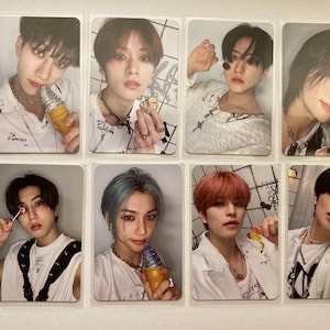 Officiële fotokaart Rock-Star Headliner-versie voor Stray Kids
