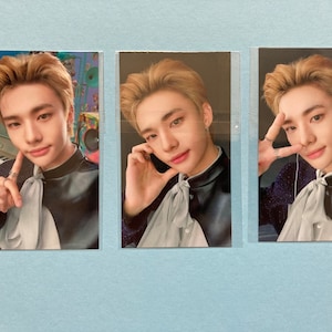 Stray Kids Hyunjin The Sound Limited Fanclub Doppelseitige Fotokarte