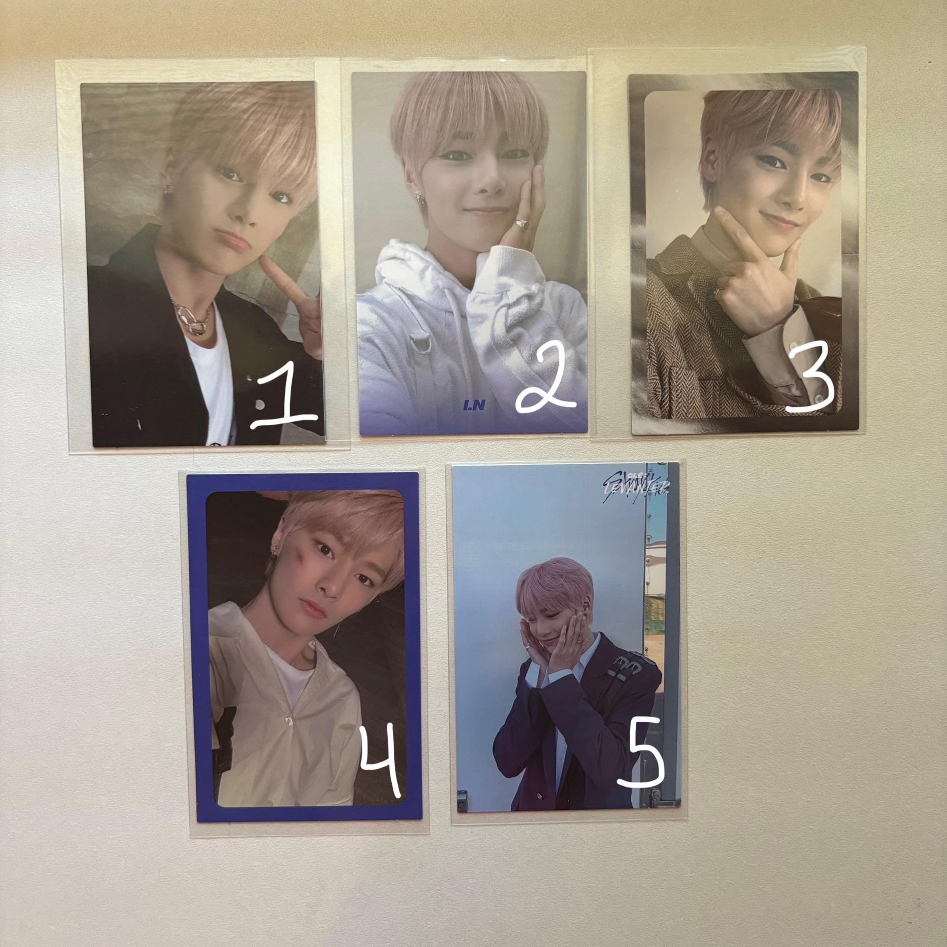 Stray Kids ジョンイン/I.N 公式アルバム フォトカード - Etsy 日本