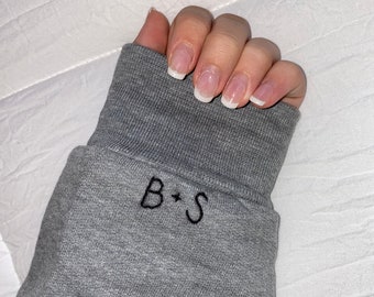 sweatshirts with initials