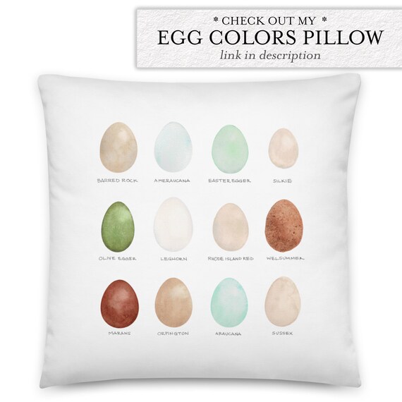 My pillow color chart cheap