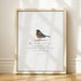 Robin Hand Painted Watercolor Digital Printable Bible Quote ~ Psalm 5 ...