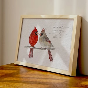 Cardinals Appear When Angels Are Near - Cardinal Decor Cardinals Appear When Angels Are Near - Cardinal Decor
