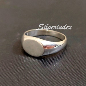 Sterling Men Ring, Silver Signet Ring, Men Jewelry, Silver Men Jewelry, Band Ring, Fashion Men Ring, Mens Thumb Ring, Stacking Ring Gift