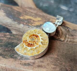 Jeweloporium Collana Boho Pietra Naturale: Howlite Bianca, Argento 925, Fatto A Mano