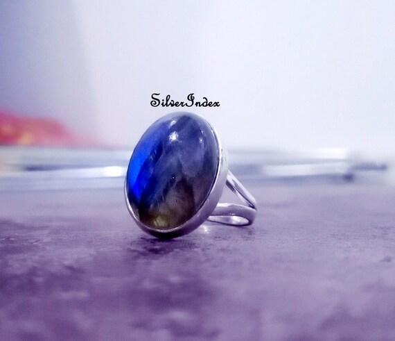 Anello In Argento Con Labradorite-8334RK | Gioielli - Foto 2