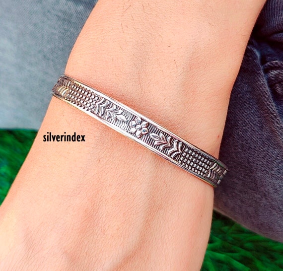 アクセサリー Arrow bracelet 925silver full handmade Arrow Design Sterling Silver Oxidize Handmade Bangle