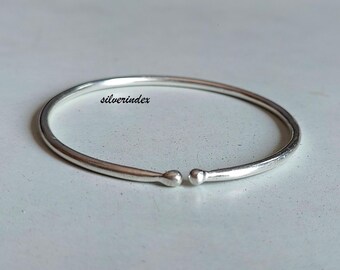 アクセサリー silver 925 simple design bangle silver 925 simple design bangle