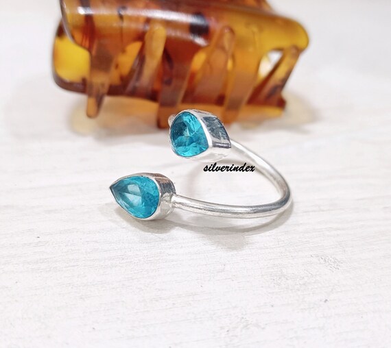 Anello In Argento Sterling 925 Con Punta In Argento Sterling - Foto 5