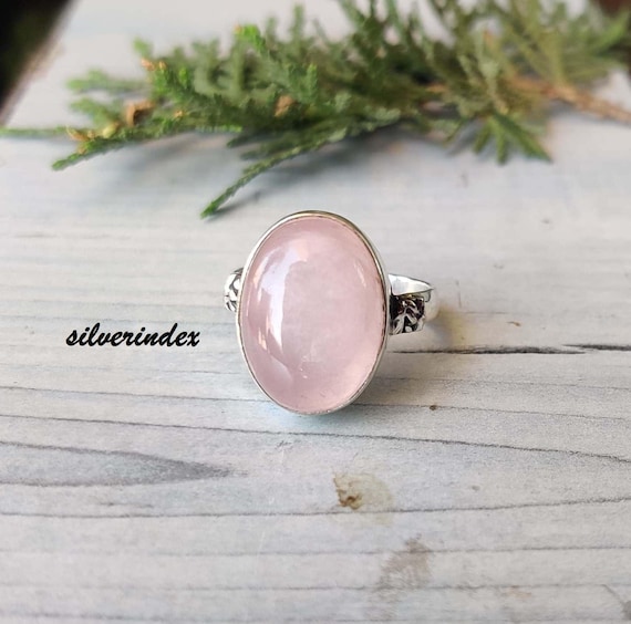 Cuenta De Piedra Redonda Facetada De 9 Mm - Plata De Ley 925 - Cuarzo Rosa X1 - Perles & Co