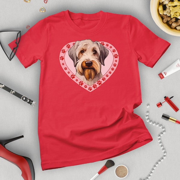 Sealyham Terrier Mens or Womens Dog Valentine T-Shirt