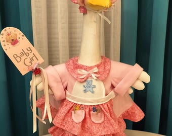 Goose - Mothergoose is pregnant!! She is ready with her apron pockets full of goody's for the new baby!!!
