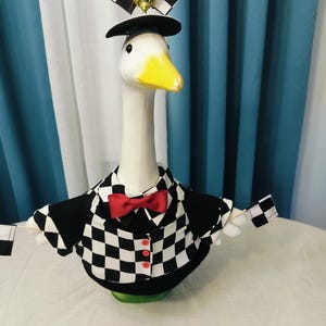 Goose - race car outfit . Mr. Racer goose is ready to flag down  the big winner . Go GO GO RACERS!!!!