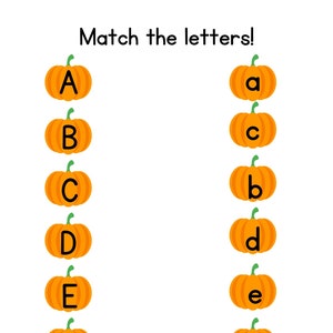 Match the letters