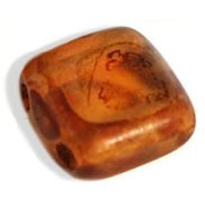 6mm CzechMates 2 Hole Tile Beads in 84 Color to Choose From