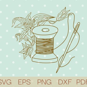 SEWING Supplies CLIP ART Set for Personal and Commercial Use