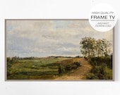 Frame Art TV, Samsung Frame Tv, Vintage Painting TV, Landscape Painting, Landscape Frame Tv, Antique Art Print, Antique Oil Painting