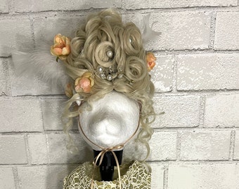 Handmade Victorian cat/pet wig