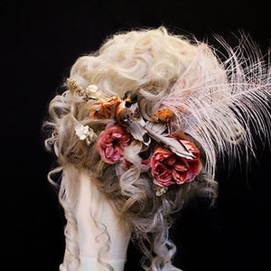 Victorian styled wig Human Wig (Bridgeton / rococo)
