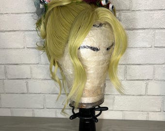 Peluca de mujer con calidad cinematográfica de Beetle Juice